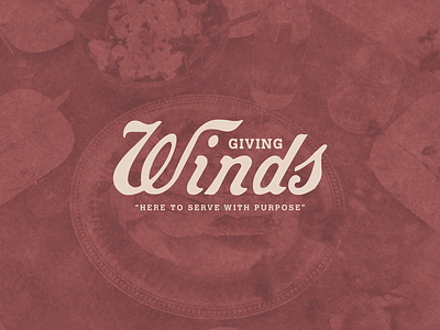 Winds Giving Concept 3 branding giving lock up logo november thanks giving turkey winds