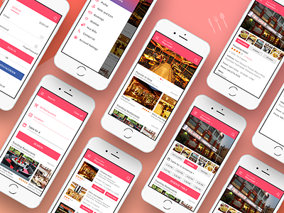 Restaurant Table Booking..!! alendar androidapp booking food ios reservation restaurant table time ui ux