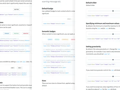 Modulz Docs badge button design system docs slider styleguide ui kit