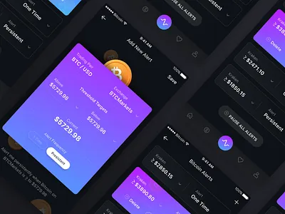 CryptoCoin Alerts bitcoin coin crypto cryptocurrency currency dark money wallet