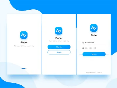 Financial tool-3 app blue financial icon leaderboard management tool