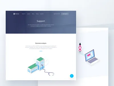 Landing page illustrations ✌️ analysis collaboration documents emmanuel emmanuel julliot gradient illustration landing page platform support web