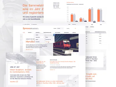 Symova — Home & Content Page clean content design home insurance minimal mobile responsive rwd swiss typography website