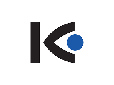 Kugler Vision Logo branding identity k logo laser laser vision lasik lasik surgery lasikomaha logodesign surgery vision