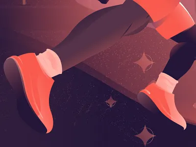 Mixed Reality, full shot ai city illustration jogging mars mixed reality runner tech texture. future total recall vector vr