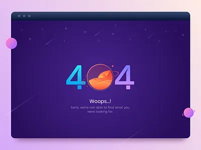 404 Not Found exploration 404 earth error illustration notfound page planet space spacehip underconstruction web