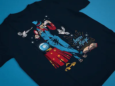 ArsenMagic arsen ball book card crystal magic magician pigeon playing