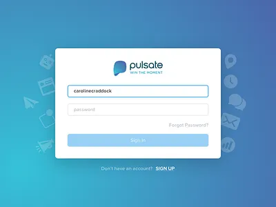 Rebranded Sign In/Sign Up Experience chatbot creating gradient loading mobile modal new user register setting up sign in sign up success