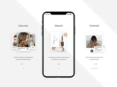 Avenue - On-boarding Screens app design design ios design mobile app design mobile design on boarding onboarding