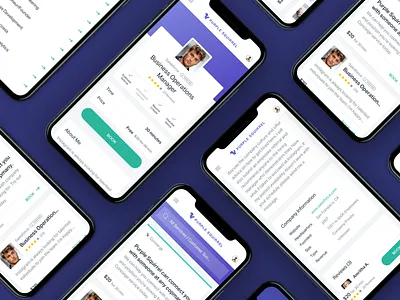 Purple Squirrel - Mobile Web App Thumb app design mobile web product design web app web design