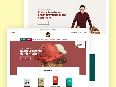Kahve Dünyası cafe chocolate coffee commerce dunyasi footer kahve product shop ui ux web