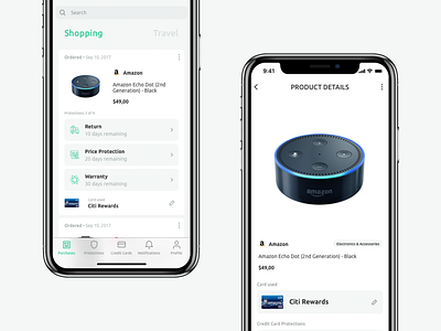Sift Wallet - iPhone X/iOS 11 app apple credit card ios 11 iphone x mobile money sift ui wallet