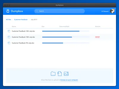 Daily UI 031 - File Upload 031 dailyui