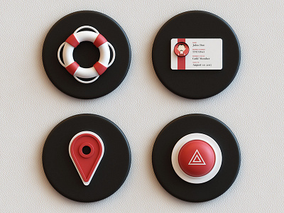 Mazda Icons 3d icon design icons mazda render webshocker website