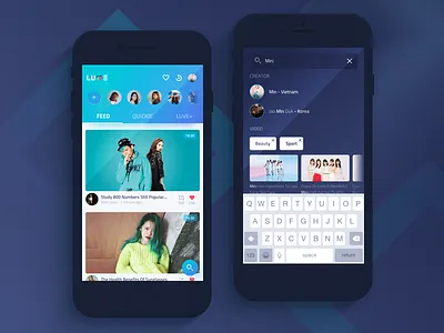 Luve App adit app catalogue gradient layout luve search septian thumbnail video webtvasia