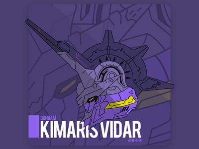 Gundam Kimaris Vidar bandai gundam head kimaris vector vidar