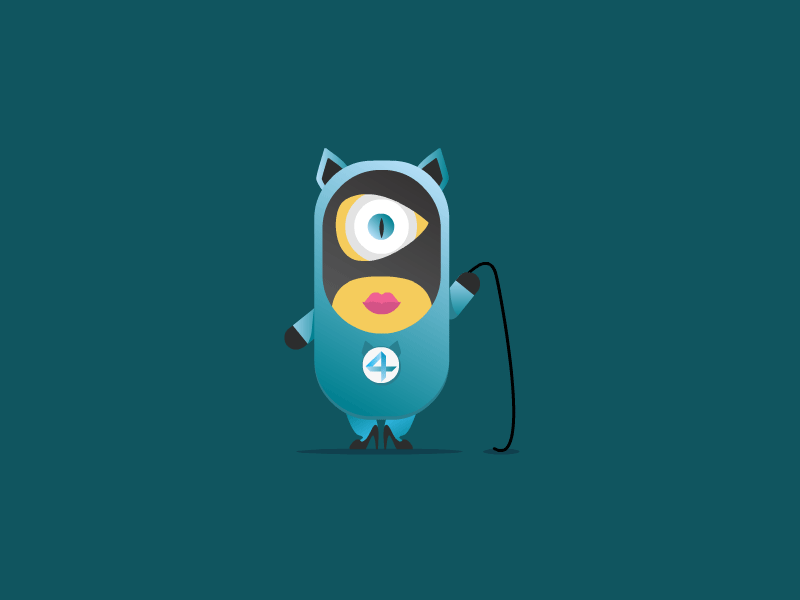 Minion Cat Woman Animation adobe animate animation cat woman gif illustrator minions vectors