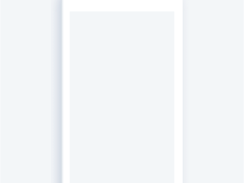 Pull To Dismiss card design flinto interaction ios minimal mobile navigation news prototype ui ux