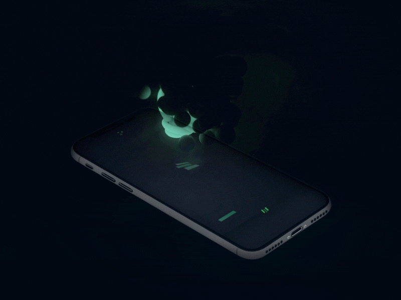 UI Experiment : Loading 3d Virtual 3d interaction object augmented reality function innovative technologies overview iphone x ios user experience animation ux ui design virtual interface energy vr ar experiment