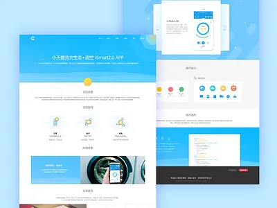 Intelligent Wash app show