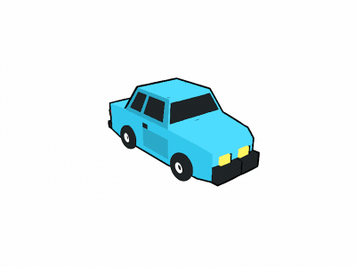 Car 2d animate animation animator character flat flatstyle motion motion graphic