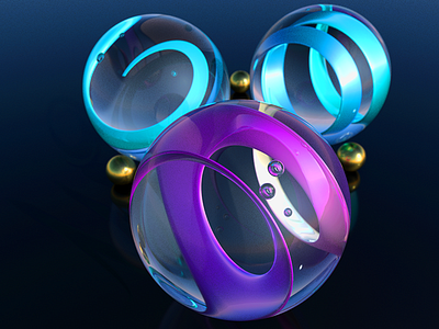 MAHBLES 3d c4d color daily geometry marble sphere texture