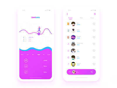 Student work －Pang Jun app dayu ios iphone music ui