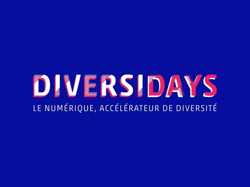 Diversidays Animation animation branding design identity logotype mark motion design symbol typeface