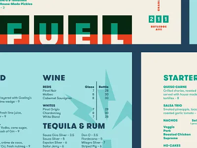 Fuel Cantina pt. III bolt food gas menu restaurant spark