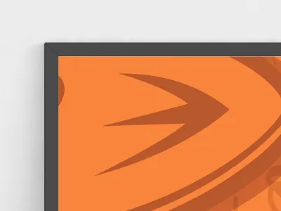 irvine_inline pattern treatment anaheim ducks food hockey illustrator pattern photoshop vector