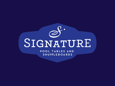 Pool Table And Shuffleboard Logo Design By The Logo Smith brand identity branding graphic design logo design logos monogram pool table portfolio typography
