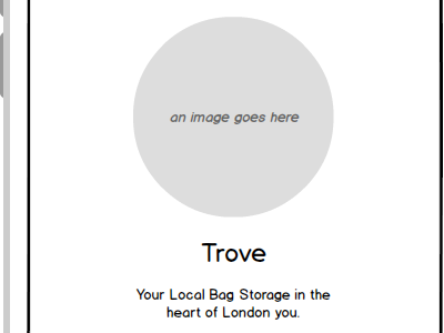 Trove Walkthrough balsamiq fidelity low wireframe