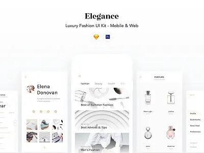 Elegance - UI Kit *UPDATE*