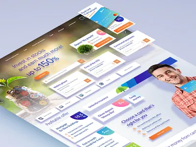 Marketplace of a bank site bank card finance marketplace payment