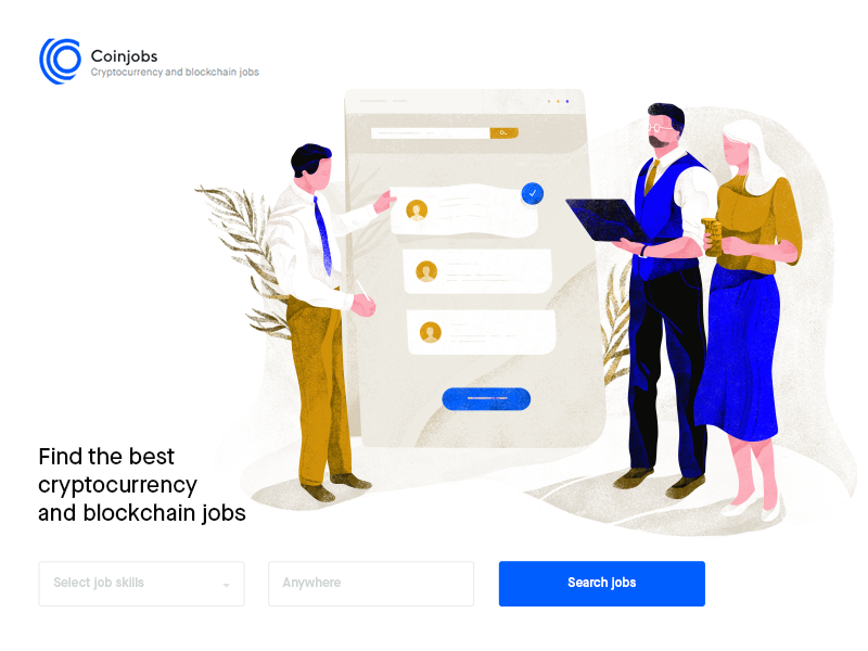 Example of Illustration for the coin.jobs