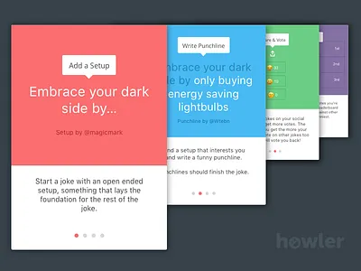 Tutorial / Onboarding android app design interface ios onboarding tutorial ui