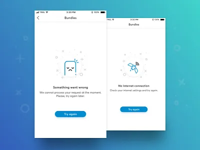 Empty Screens android app empty empty screen ios mobile mobile app mobile design mobile ux ui