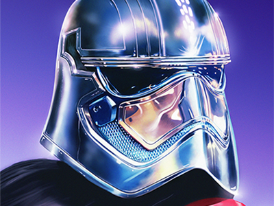 Captain Phasma captain phasma digital arts digital painting illustration star wars