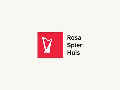 Rosa Spier Huis logo animation art community house huis logo paintings people retirement rosa spier