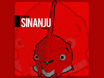 Gundam Sinanju bandai gundam head sinanju vector