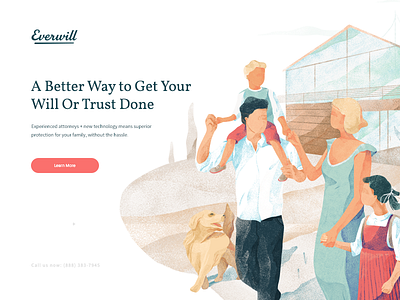 Illustration for the Everwill (part 1) character download freebies header hero icons illustration ios noise red texture web