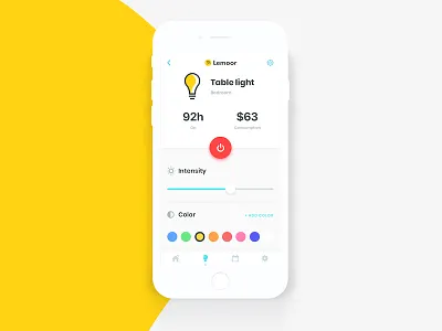 Lemoor Smart House ios light mockup sketch smart house