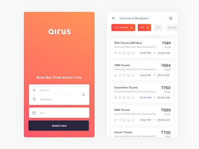 Bus ticket booking app app booking bus colour online result search ticket