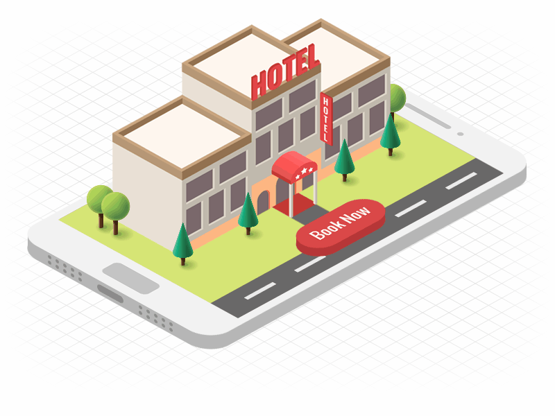 Travel App Development Solutions illustration 3d animation hotel booking app development isometric ticket booking app development travel travel app travel app development travel planing app development vehicle booking app development