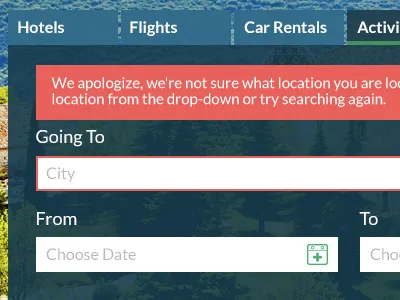 Error Standardization currency desktop fonts imagery interactive localization mobile responsive themes ux web