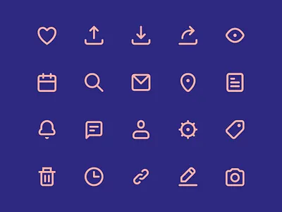 Hello Dribbble! flat free freebie icon icons line ui vectly