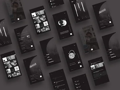 K A R A / U I K I T black bw free freebie kara kit soon ui uikit ux white