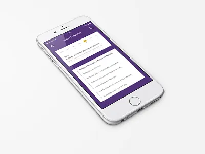 Education App - Completed Topics for both teachers and students app education ios ui us
