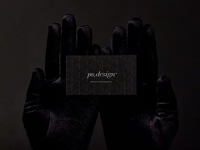 PS Design business cards blind deboss branding business cards design foilstamp graphic design print design ps design ps design company visual identity