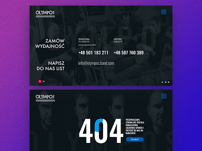Music Band band digital folk france greek music poland ui uk ux